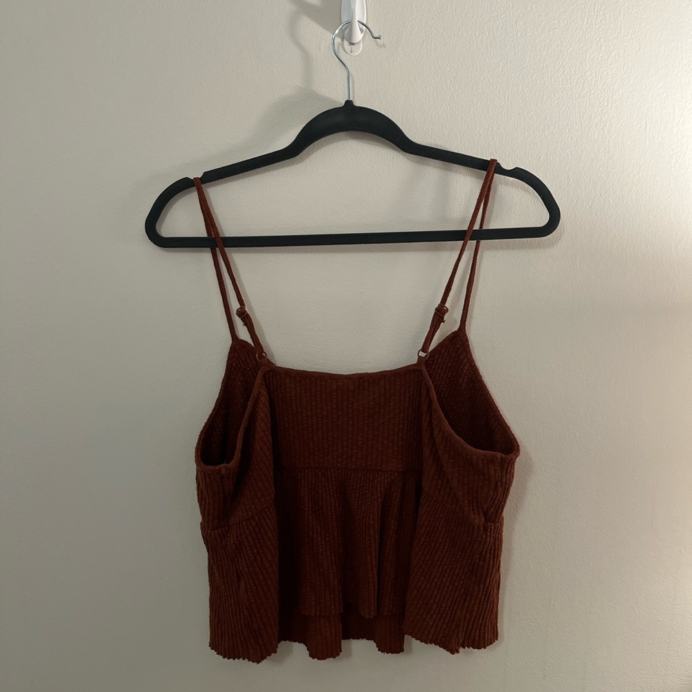 Rust Fall Crop Top🍂🍁 - Picture 3 of 3